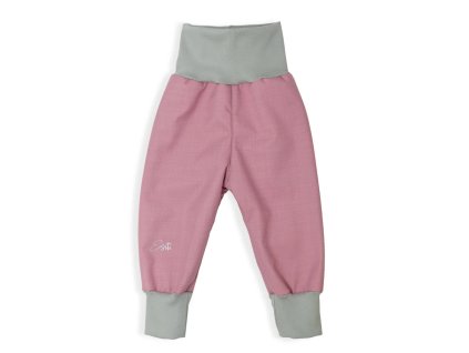 Rostoucí softshellové kalhoty sky blue (Velikost 74)