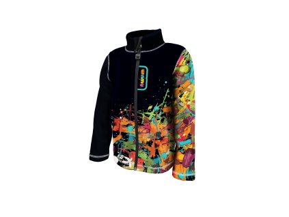 Fleecová mikina game on (Velikost 86-92)