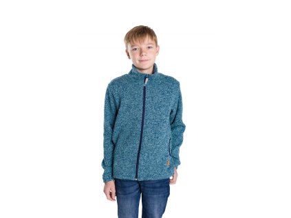 Mikina svetrovina aqua (Velikost 86)