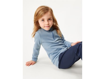 Fleecová mikina tecnostrech modrá (Velikost 86-92)