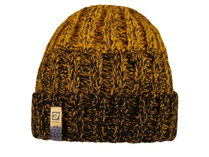 Pletená čepice Nordic hořčicová (Velikost 52-54)