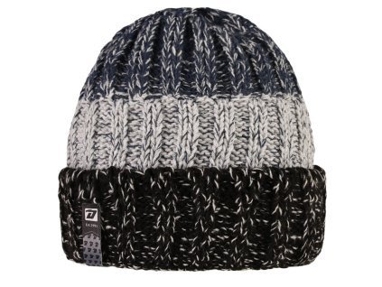 Pletená čepice Nordic šedá (Velikost 52-54)
