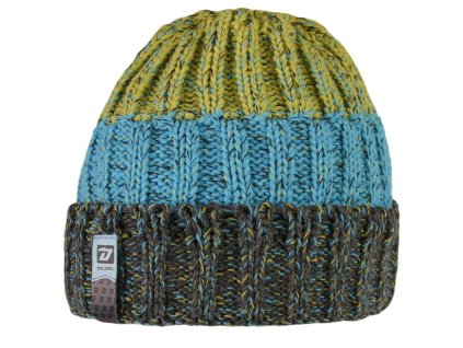Pletená čepice Nordic tyrkysová (Velikost 52-54)