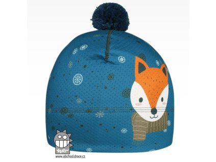 Zimní funkční čepice Fiocco liška (Velikost XS (48 - 50))
