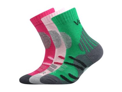 Dívčí ponožky Horalik (Velikost 20-24, Barva světle růžová)