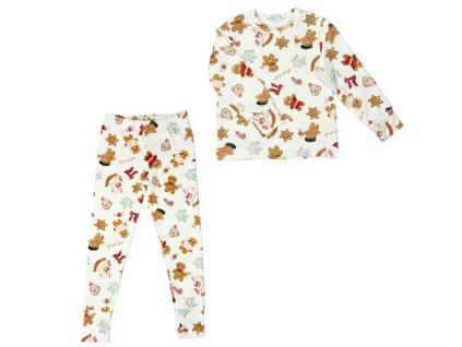 Dlouhé pyžamo perníčky (Velikost 2-4)