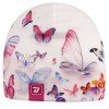 Funkční čepice s motýly - barevná