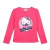 Dívčí tričko Hello Kitty s jablíčkem - Bílá/Malinová