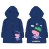 Pláštěnka s motivem Peppa - Modrá/Tyrkysová