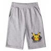 Bermudy Pokémon s Pikachu - červené/šedé