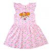 Dívčí šaty Skye s puntíky - růžová/vanilková
