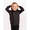 Dětská pláštěnka s kapucí - Černá