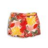 Dívčí kraťasy s tropickým potiskem - Barevné