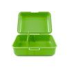 Svačinový box s přepážkou - zelený