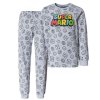 Pyžamo super mario (Velikost 4, Barva šedá)
