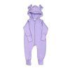 Dívčí zateplený overal medvídek s kapucí
