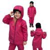 Softshellová bunda raspberry pink (Velikost 80)