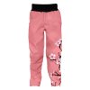 Softshellové kalhoty sakury růžové (Velikost 86-92)