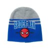 Úpletová čepice spiderman (Velikost 52, Barva modrá)