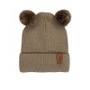 Čepice merino bambulky hnědá (Velikost 6-12)