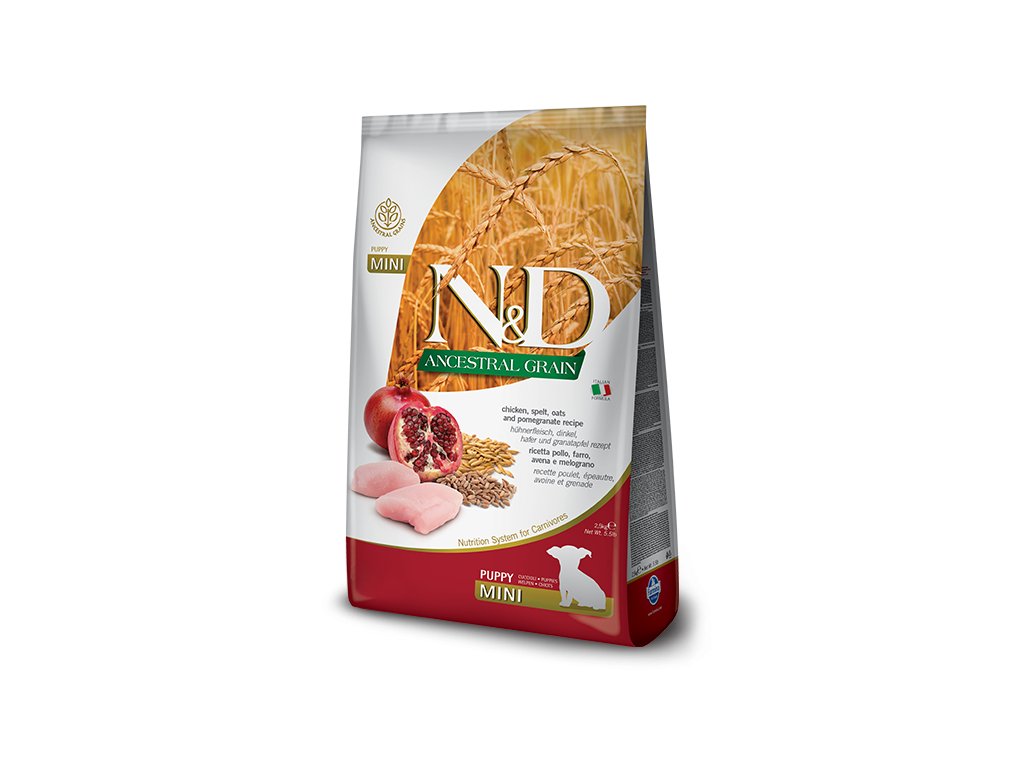 N&D Low Grain DOG Puppy Mini Chicken & Pomegranate 7 kg