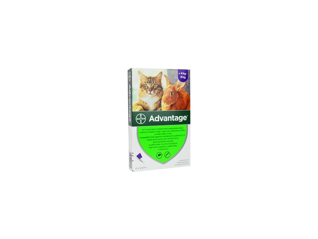 21356 advantage pro velke kocky a kraliky 80mg 4x0 8ml