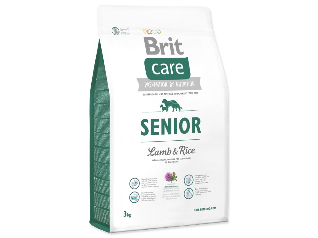 947 1 brit care senior lamb rice 3 kg