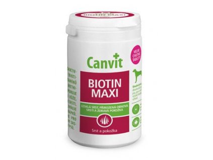 Canvit Biotin Maxi pro psy ochucený 230 g
