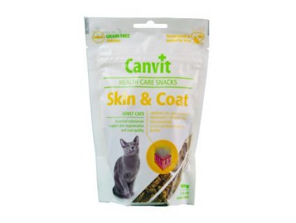 Canvit Snacks CAT Skin & Coat 100 g
