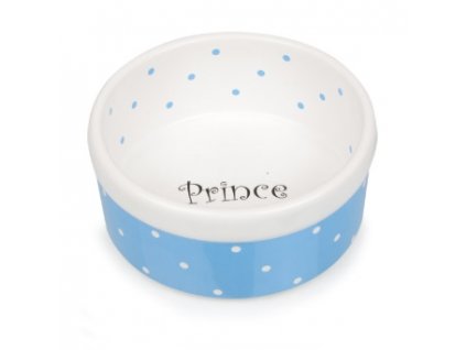 Keramická miska modro bílá Prince
