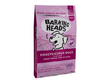 BARKING HEADS Doggylicious Duck 12 kg