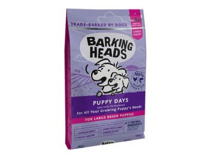 BARKING HEADS Puppy Days NEW (Large Breed)12 kg
