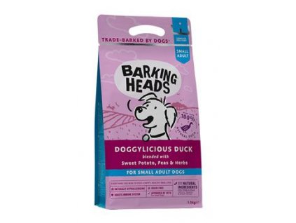 BARKING HEADS Doggylicious Duck (Small Breed) 1,5 kg