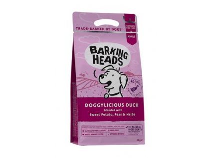 BARKING HEADS Doggylicious Duck 2 kg