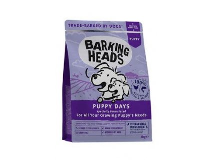 BARKING HEADS Puppy Days NEW 1 kg