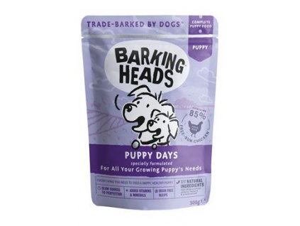 BARKING HEADS Puppy Days kapsička NEW 300 g