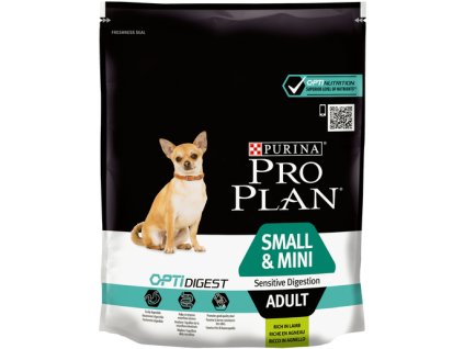 1280 1 pro plan small mini adult optidigest jehneci 700 g
