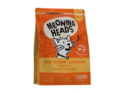 MEOWING HEADS Paw Lickin’ Chicken 4 kg