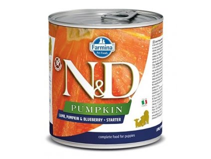 N&D DOG PUMPKIN Starter Lamb & Blueberry 285 g