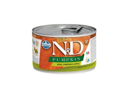 N&D DOG PUMPKIN Adult Boar & Apple Mini 140 g
