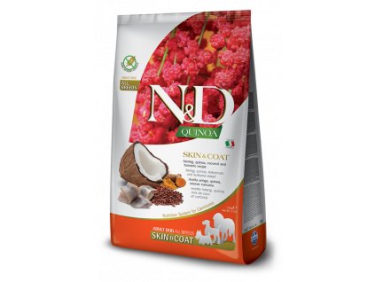 N&D Quinoa DOG Skin & Coat Herring & Coconut 7 kg