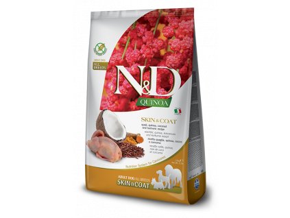 N&D Quinoa DOG Skin & Coat Quail & Coconut 7 kg