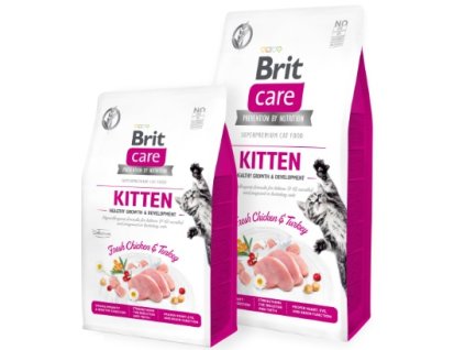 Brit Care Cat Grain Free Kitten Healthy Growth & Development 0,4 kg1