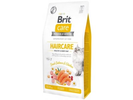 Brit Care Cat Grain Free Haircare Healthy & Shiny Coat 2 kg1