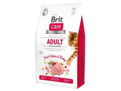 Brit Care Cat Grain Free Adult Activity Support 2 kg