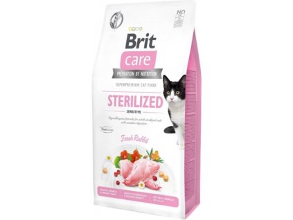 Brit Care Cat Grain Free Sterilized Sensitive 0,4 kg1