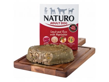 Naturo Dog Adult Lamb & Rice with Vegetables 400 g