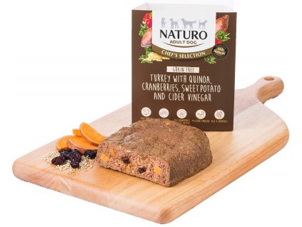 Naturo Chefs Dog Adult Turkey & Quinoa GF 400 g