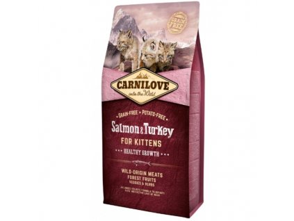 Carnilove Cat Salmon & Turkey for Kittens HG 6 kg