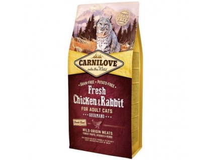 Carnilove Cat Fresh Chicken & Rabbit for Adult 6 kg